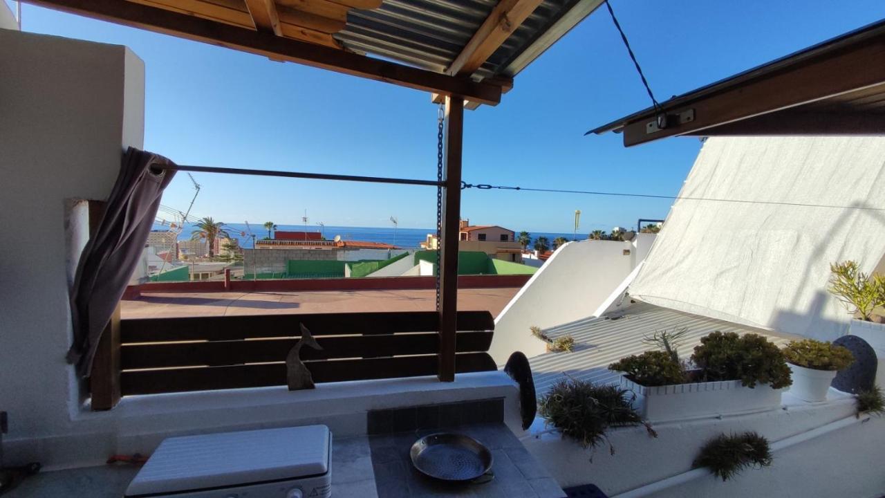 Roof Cabin De La Casita Azul Пуэрто-де-ла-Крус Экстерьер фото