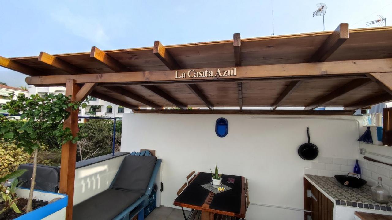 Roof Cabin De La Casita Azul Пуэрто-де-ла-Крус Экстерьер фото