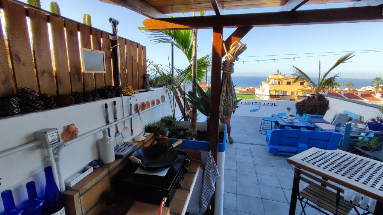 Roof Cabin De La Casita Azul Пуэрто-де-ла-Крус Экстерьер фото