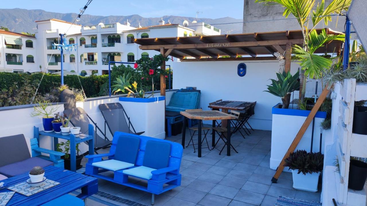 Roof Cabin De La Casita Azul Пуэрто-де-ла-Крус Экстерьер фото