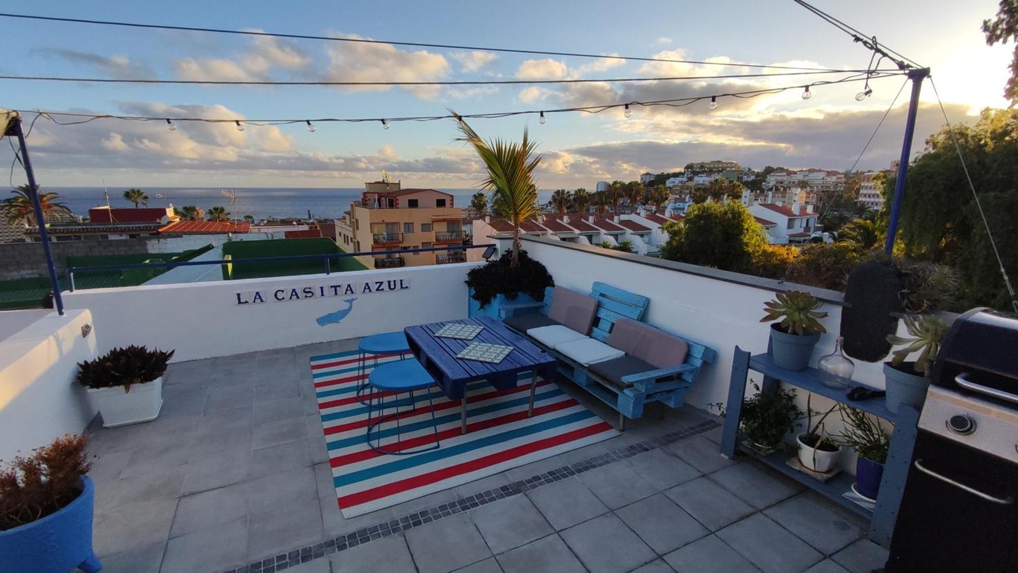 Roof Cabin De La Casita Azul Пуэрто-де-ла-Крус Экстерьер фото